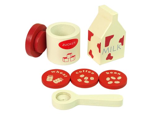 Fa kávéfőző tartozékok konyhai gyerekeknek