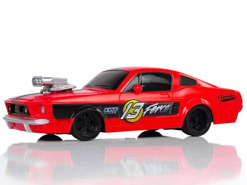 Távirányítású sportautó 1:20 piros pilóta