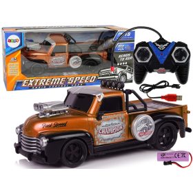 1:18 Barna Pickup Távirányítós Autó