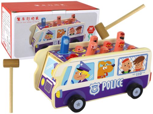 Fa arcade játék Dodgeball Police Bus