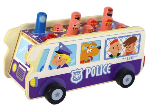 Fa arcade játék Dodgeball Police Bus