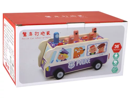 Fa arcade játék Dodgeball Police Bus