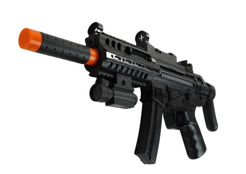 Nagyméretű missziós harci géppuska könnyű hangeffektusokkal és rezgésekkel