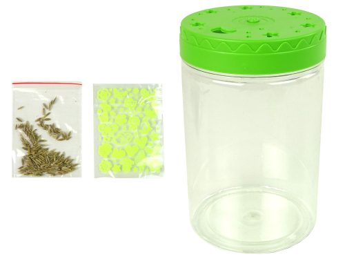 Dinoszauruszkert üvegben Könnyű kreatív matricák