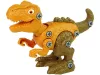 Dinosaur Tyrannosaurus Rex készlet Egg DIY csavarhúzóval, narancs