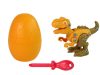 Dinosaur Tyrannosaurus Rex készlet Egg DIY csavarhúzóval, narancs