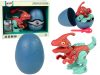 Dinosaur Parasaurolophus készlet Egg DIY csavarhúzóval