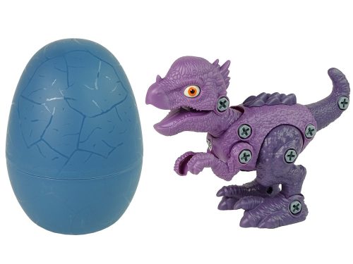 Szett Dinosaur Stygimoloch Egg DIY csavarhúzóval, lila
