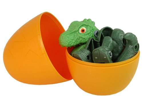 Dinosaur Tyrannosaurus Rex készlet Egg DIY csavarhúzóval, zöld