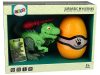 Dinosaur Tyrannosaurus Rex készlet Egg DIY csavarhúzóval, zöld