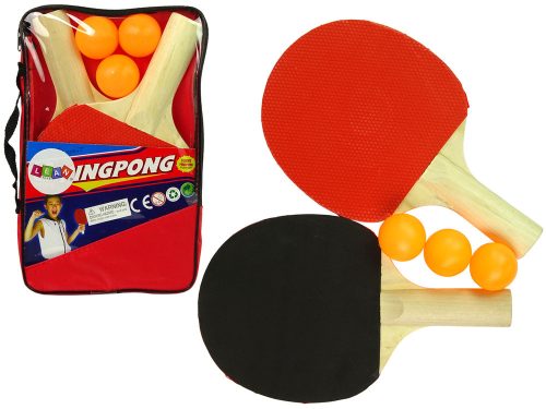 Fa pingpong ütők 3 golyós huzat