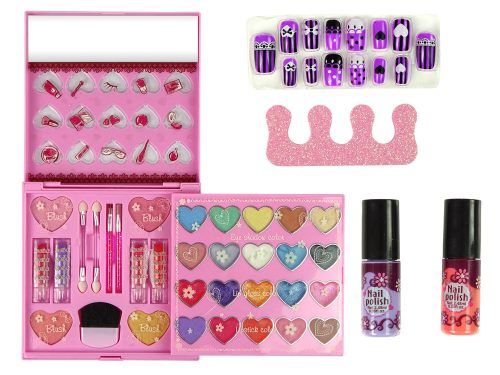 Beauty Set Big Palette Shadows Rúzsok Körömlakkok