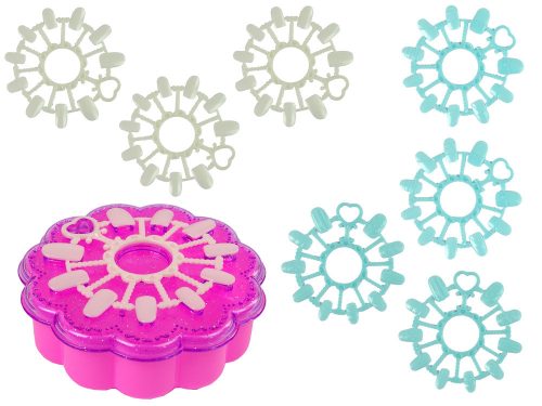 Körömfestő készlet Körömlakkok Tollak Színes matricák