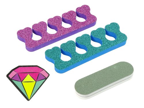 Körömfestő készlet Körömlakkok Tollak Színes matricák