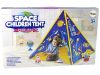 Sátor gyerekeknek Fényeffektusok Space Rockets Stars Blue