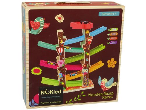 Színes pálya autókhoz, 6 szintes csúszda