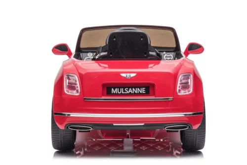 Akkumulátoros autó Bentley Mulsanne Red