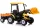 Akkumulátoros traktor pótkocsival Hercules Yellow 24V