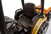 Akkumulátoros traktor pótkocsival Hercules Yellow 24V