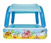 Felfújható medence gyermekeknek tetővel 140 x 140 x 114 cm Bestway 52192