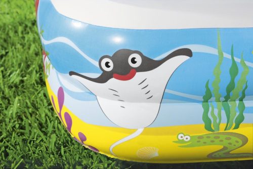 Felfújható medence gyermekeknek tetővel 140 x 140 x 114 cm Bestway 52192