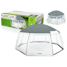   Pavilon sátor úszómedencéhez 600 x 600 x 295 cm Bestway 58612