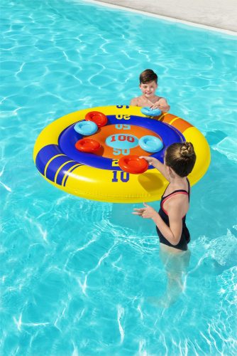 Felfújható medence játék Arcade Shield, frizbi 140 cm Bestway 52566