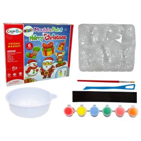   Karácsonyi ajándékok, karácsonyi ajándékok, mágnesek, gipszöntvények, Mikulás