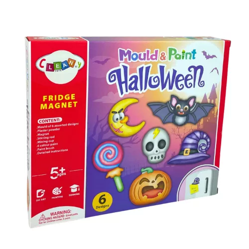 DIY Halloween mágnesek gipszöntvények sütőtök készlet