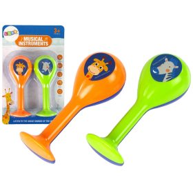 Két csörgő maracasi állat készlete