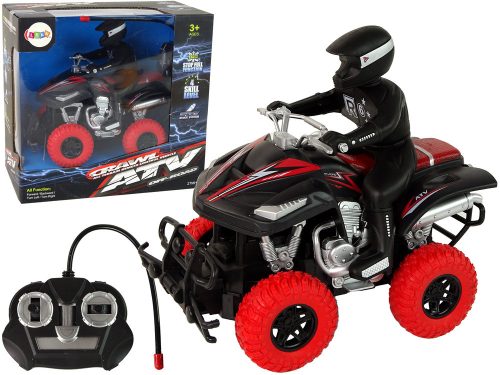Quad motor négykerekű terepjáró + sofőr 1:18