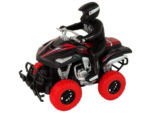 Quad motor négykerekű terepjáró + sofőr 1:18