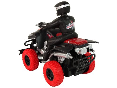Quad motor négykerekű terepjáró + sofőr 1:18