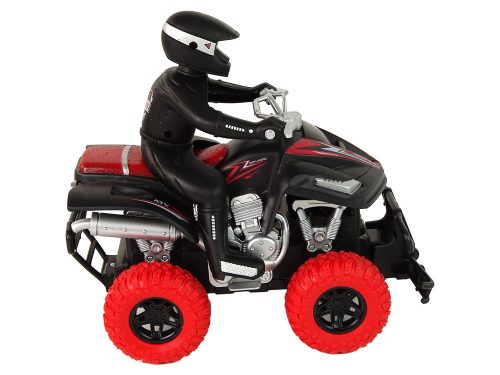 Quad motor négykerekű terepjáró + sofőr 1:18