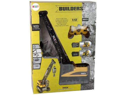 Crane 1:12 távvezérelt 2,4 GHz-es építési lámpák