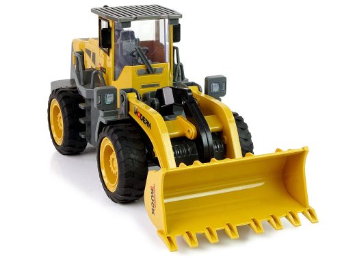 Hatalmas exkavátor R/C rakodó Távirányítható, 360 fokban forgatható LED lámpák