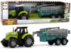 Mezőgazdasági traktor permetezővel Farm Sound Green