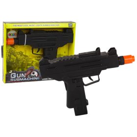 Fegyver fekete gyerekeknek vibrációs hang