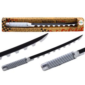   Nichirin szamuráj kard elemmel működő, kényelmes fogantyú, fekete hang