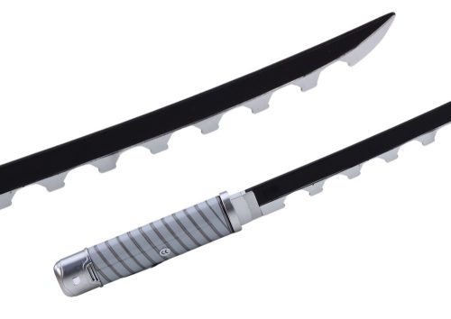 Nichirin szamuráj kard elemmel működő, kényelmes fogantyú, fekete hang