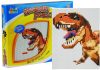 Öntapadós mozaikok kirakós barkács dinoszaurusz minta mellékelve