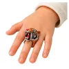 Ring on Hand Educational Animals Bengáli Tigris