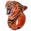 Ring on Hand Educational Animals Bengáli Tigris