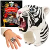 Hand Ring oktatási állatok Tiger White