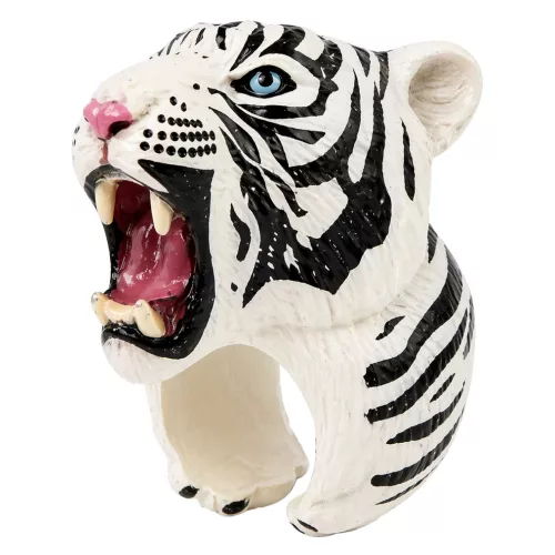 Hand Ring oktatási állatok Tiger White