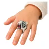 Hand Ring oktatási állatok Tiger White