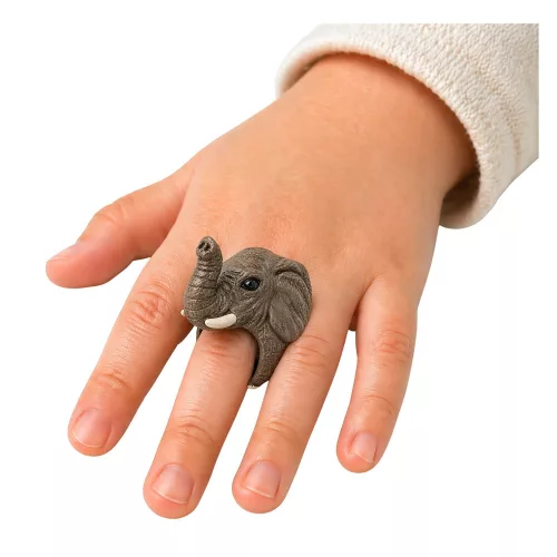 Ring on Hand Educational Animals Elefánt