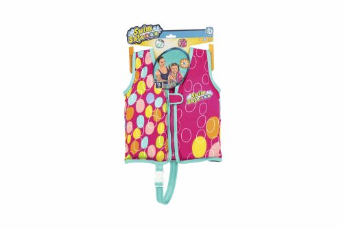 Bestway rózsaszín 56 cm-es úszómellény 32177