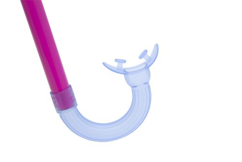 Búvárkészlet maszk, légzőcső, uszonyos rózsaszín Bestway 25019