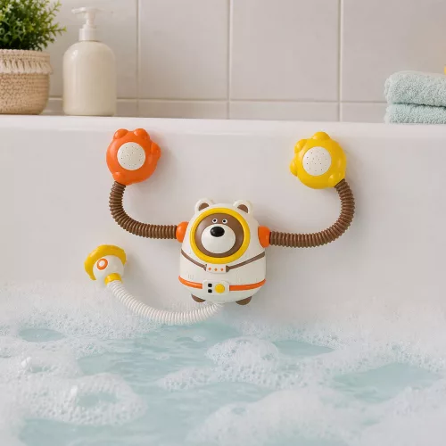 Vízijáték Cosmonaut Teddy Bear Barát minden fürdéshez